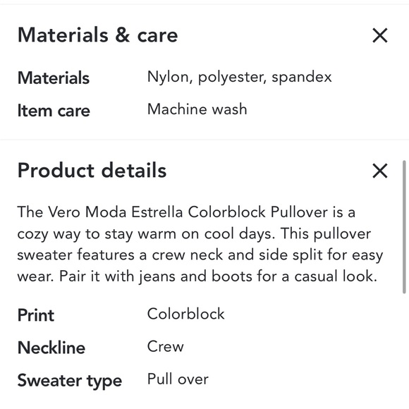 Color Block Sweater - Picture 3 of 6